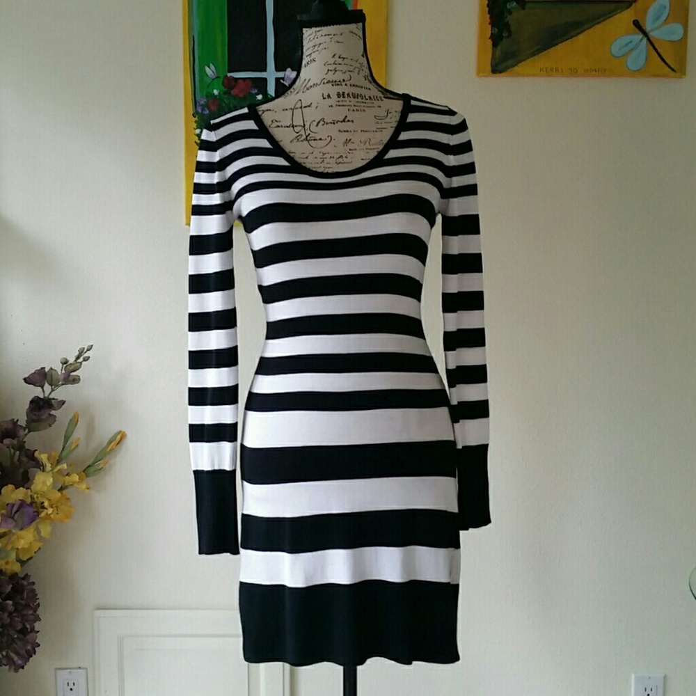 Black and white dress by Derek Heart. Size M